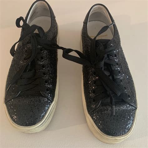 ysl sneakers glitter|ysl sneakers australia.